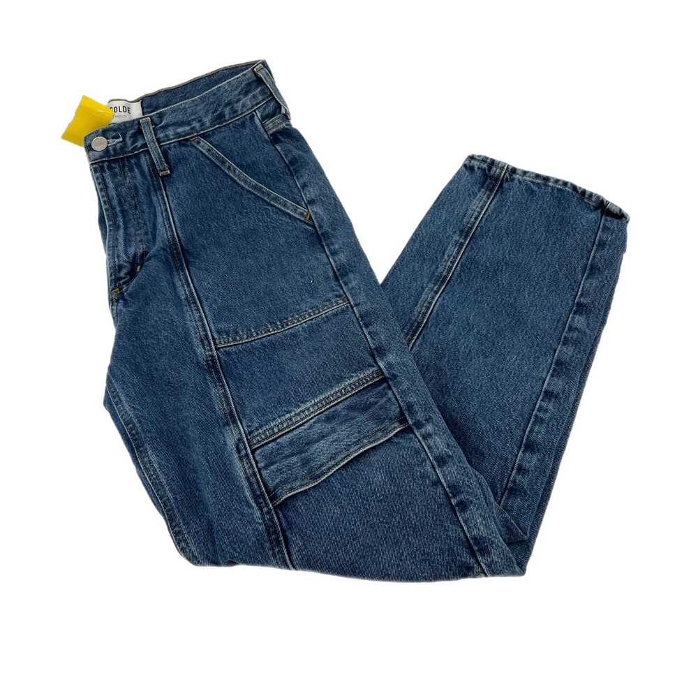 Agolde Blue Wide-Leg Jeans Paneled | Womens 27